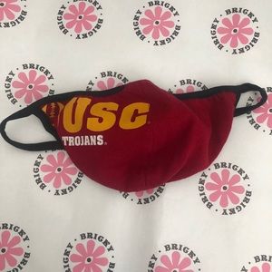 Repurposed from USC tee shirt face mask